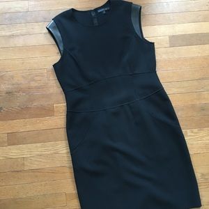 Lafayette 148 Sheath Dress Virgin Wool Stretchy